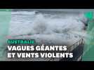 À Sydney, des vagues géantes engloutissent la plage de Bondi Beach
