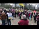 VIDÉO. « S'habituer à la guerre n'est pas possible » : à Brest, ils manifestent pour les Ukrainiens