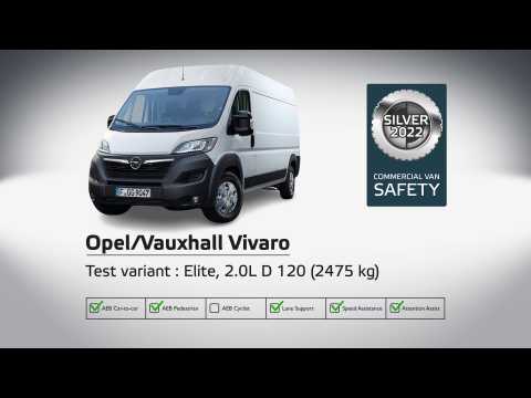 Opel/Vauxhall Vivaro - Commercial Van Safety Tests - 2022