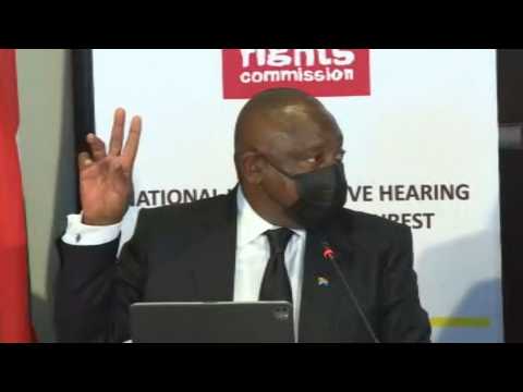 Hearing of South African President by Human Rights Commission on the July 2021 riots begins