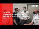 VIDÉO. L'hôpital de Cherbourg inondé : le Samu 50 en exercice à Saint-Lô