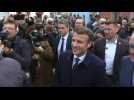 Presidential election: Emmanuel Macron campaigns in western France