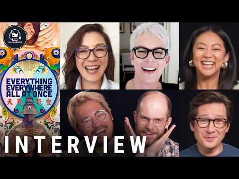 'Everything Everywhere All At Once' Interviews | Michelle Yeoh, Jamie Lee Curtis & More!