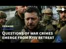 Questions of war crimes emerge amid Russian retreat from Kyiv | AFP