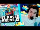 JE PASSE ARENE 12 CLASH ROYALE AVEC MON DECK OP