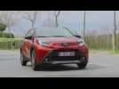 2022 Toyota Aygo X in Chilly Red Driving Video
