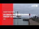 VIDEO. A Saint-Nazaire, les éoliennes quittent la terre pour rejoindre le premier parc éolien en mer