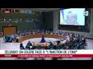Zelensky en colère face à l'inaction de l'ONU