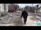 Guerre en Ukraine : au nord-ouest de Kiev, la ville de Borodyanka est dévastée