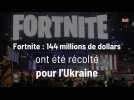 Fortnite : 144 millions de dollars ont été récolté pour l'Ukraine