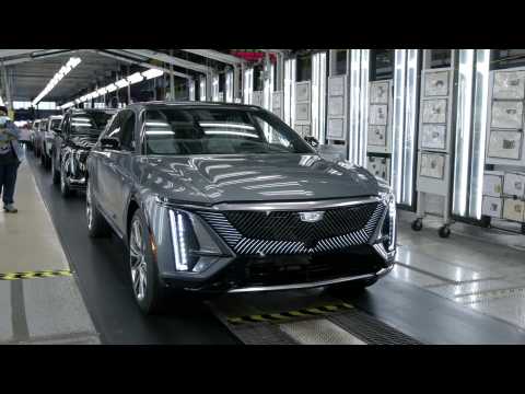 All-electric Cadillac Lyriq - Assembly