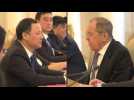 Russia's Lavrov meets with Kyrgyz counterpart Kazakbayev in Moscow