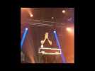 Le chanteur MB 14 à Parthenay