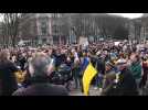 Rassemblement en soutien à l Ukraine place de la République à Lille