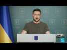 Ukraine : le message d'espoir de Volodymyr Zelensky