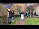 Saint-Martin-Boulogne : une centaine de personnes rassemblées en soutien aux Ukrainiens