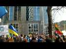 Grande marche à Bruxelles contre la guerre en Ukraine