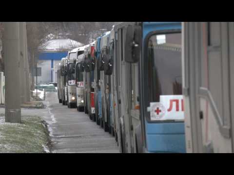 Buses on standby in Ukraine's besieged Mariupol as civilian evacuations halted