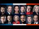 Election présidentielle : les douze candidats officiels