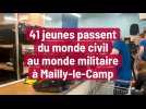 41 jeunes passent du monde civil au monde militaire à Mailly-le-Camp