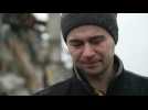 Ukraine: au-milieu des ruines, un homme pleure sa femme tuée dans une frappe russe