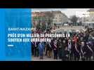 VIDEO. Saint-Nazaire : près d'un millier de personnes en soutien aux Ukrainiens