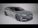 The new Audi A6 Avant e-tron concept Design in Studio