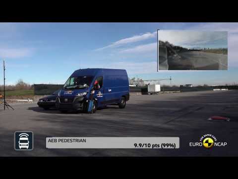 FIAT Ducato - Commercial Van Safety Tests - 2022