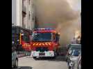 VIDÉO. À Brest, un salon de beauté est partie en fumée dans le centre-ville