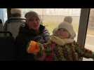 No candles or cake for birthday girl forced to flee war-torn Ukraine town