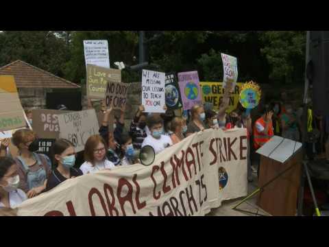 Fridays for Future demonstrators hold climate rally in Sydney