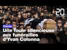 Corse : Des centaines de personnes se sont rassemblées en marge des funérailles d'Yvan Colonna