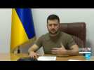 Guerre en Ukraine : Volodymyr Zelensky regrette des sanctions tardives