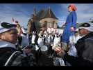 Trélon : une belle famille de géants pour le retour du carnaval de la Saint-Pansard