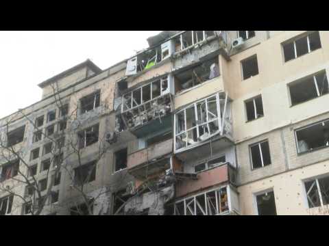 Residential building hit by deadly strike in Ukraine's capital