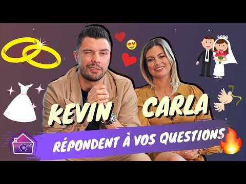 VIDEO : Carla et Kevin Guedj répondent à vos questions sur leur mariage, Ruby, les Marseillais...