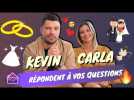 Carla et Kevin Guedj répondent à vos questions sur leur mariage, Ruby, les Marseillais...