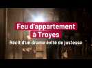 Feu d'appartement à Troyes