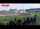 Rugby à Vannes. Le crunch oppose la Marine Nationale à la Royal Navy