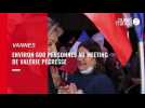 VIDEO. Présidentielle. Valérie Pécresse en meeting à Vannes