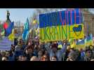 Rally against the war in Ukraine begins in Paris