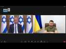 Ukraine's Zelensky addresses Israeli parliament