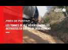VIDEO. Près de Pontivy, les tonnes de blé déversés par les activistes en cours de déblaiement
