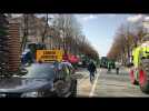 Ensileuses et tracteurs bloquent une partie du boulevard du Roi-René