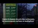Contre la hausse du prix des carburants, les mouvements sociaux se multiplient