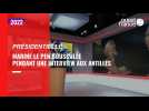 VIDÉO. Présidentielle : Marine Le Pen bousculée pendant une interview aux Antilles