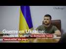 Guerre en Ukraine: Zelensky dit 
