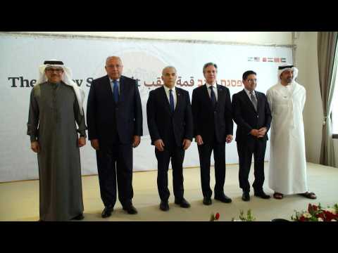 US, Israel, UAE, Bahrain, Morocco and Egypt hold 'Negev Summit' in Israel