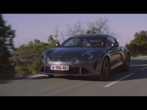 New Alpine A110 GT in Thunder Grey Driving Video