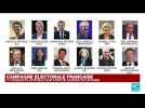 Présidentielle en France : 12 candidats sur la ligne de départ
